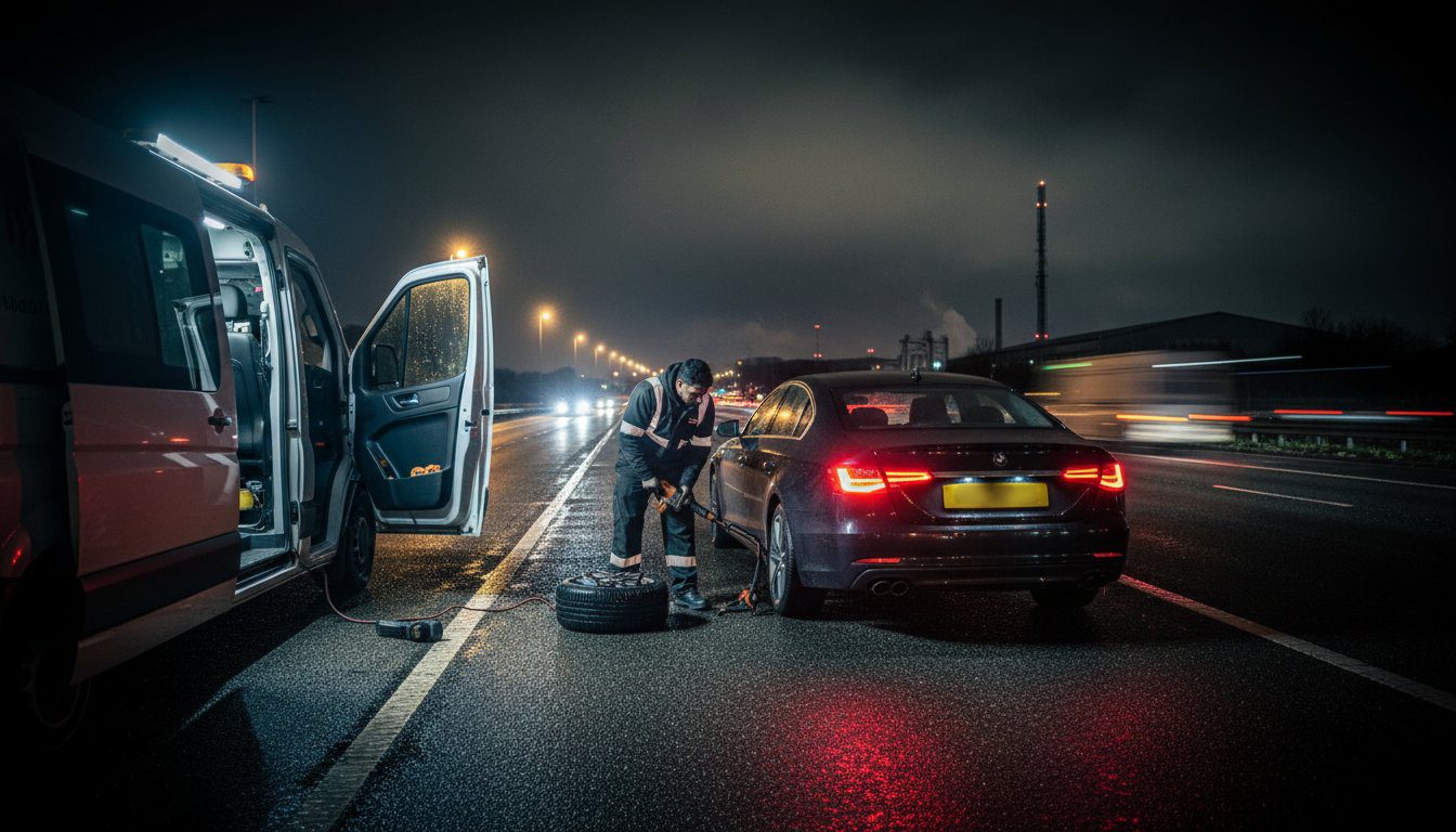 Emergency Mobile Tyre Fitting in Bolton: 24/7 Roadside Assistance