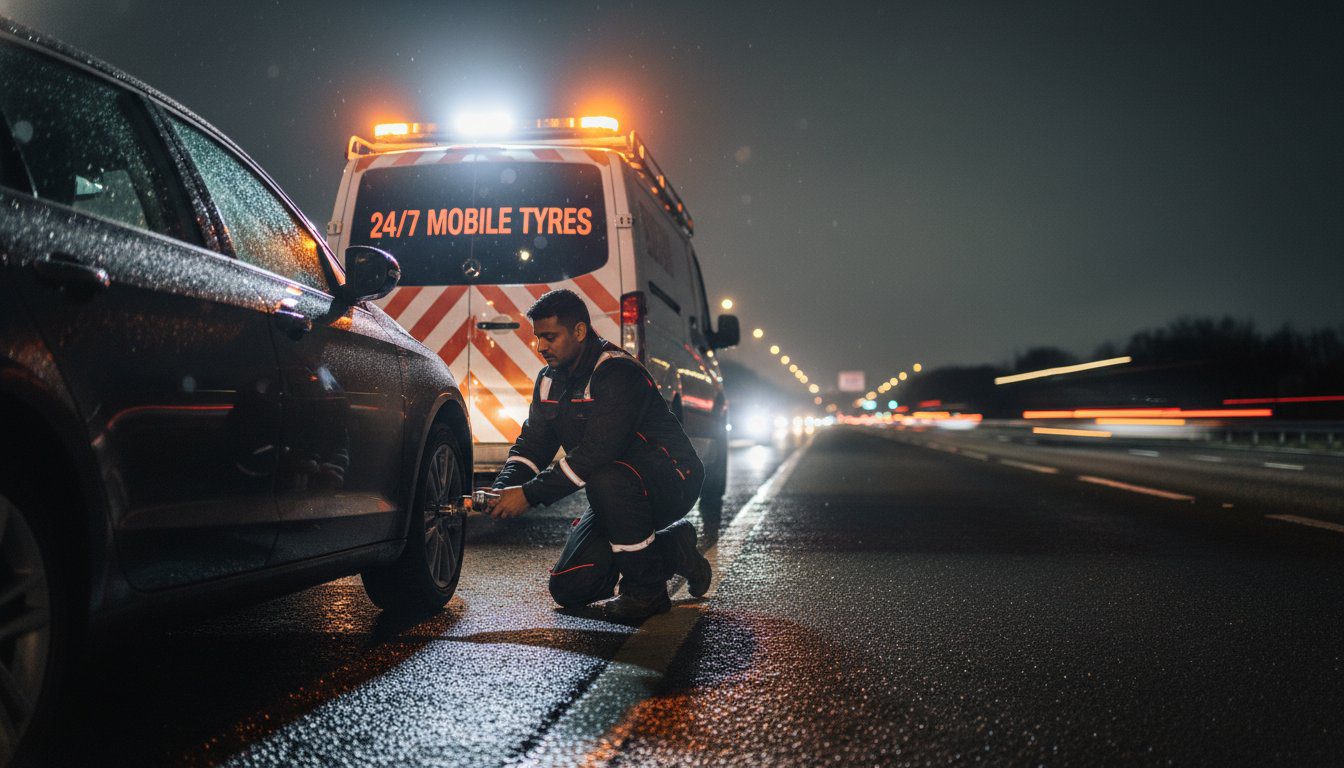 Mobile Tyres Near Me: Expert 24/7 Roadside Fitting in Bolton & Manchester