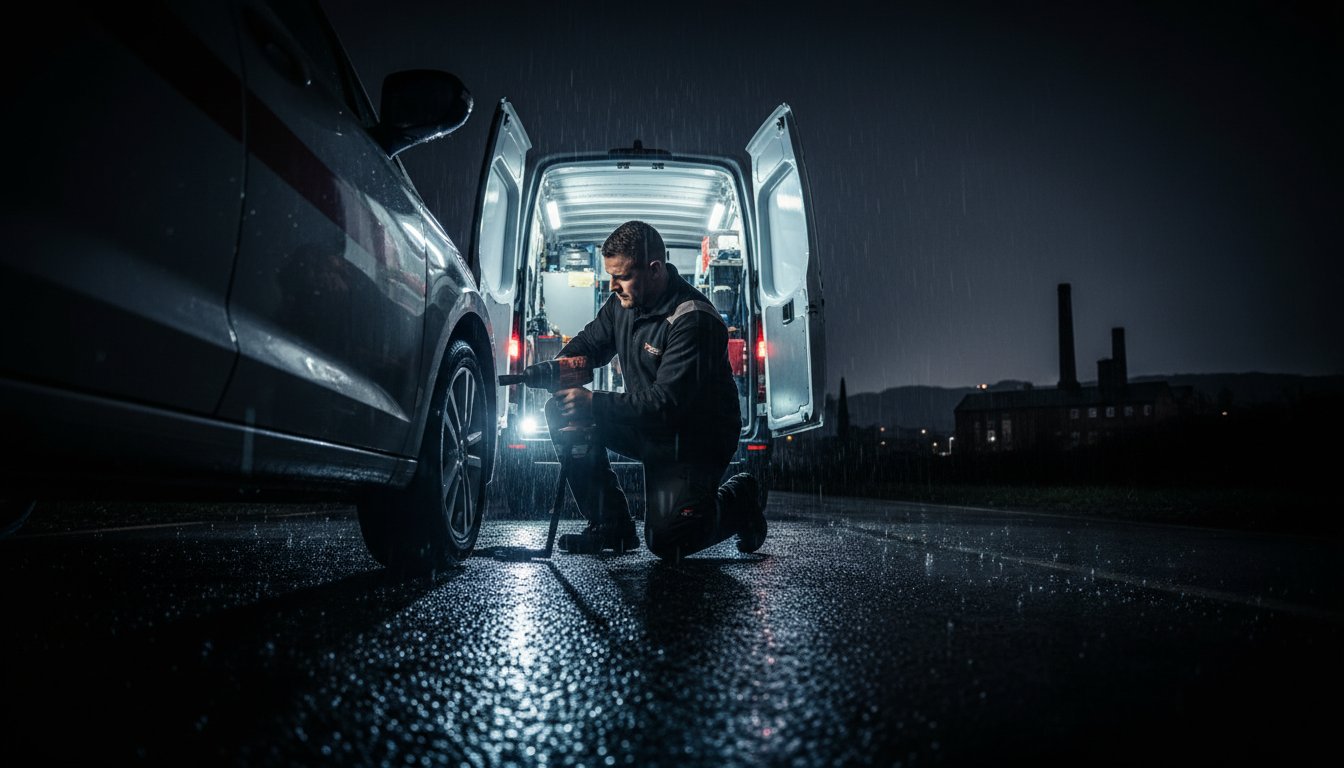 24/7 Mobile Tyre Repair in Bolton: Rapid Roadside Puncture Assistance