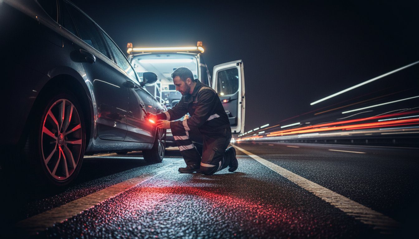 Emergency Puncture Repair Manchester: 24/7 Roadside Assistance
