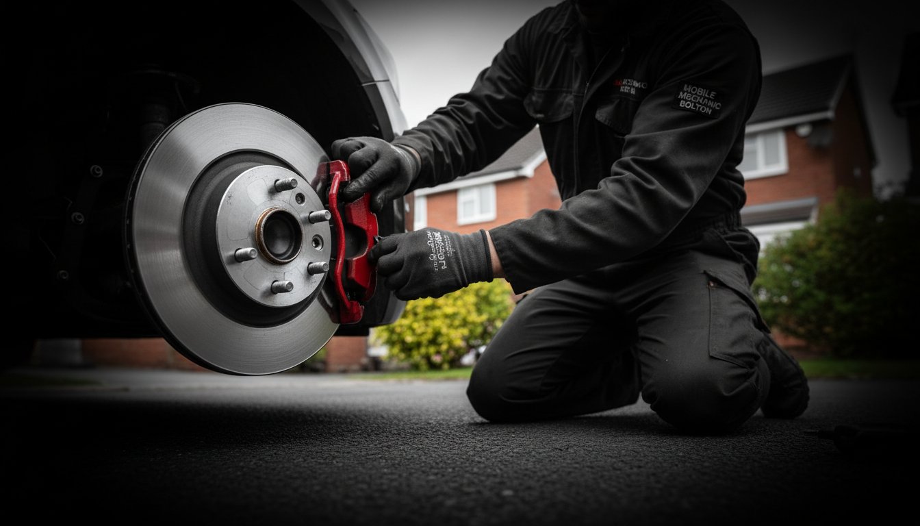 Professional Brake Pad and Disc Replacement in Bolton: Mobile Service at Your Door