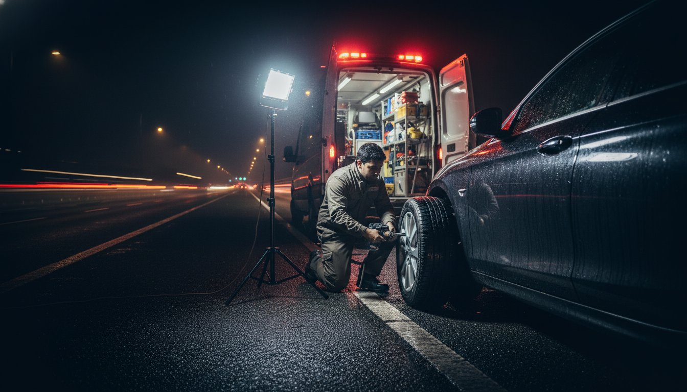 Roadside Tyre Assistance Bolton: 24/7 Emergency Mobile Fitting