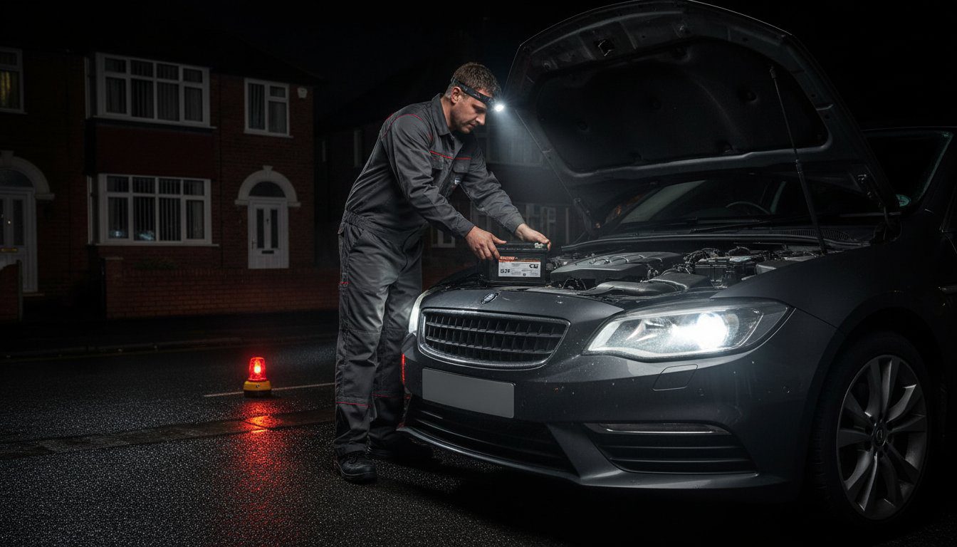 Mobile Car Battery Replacement in Lostock: Fast, 24/7 On-Site Service